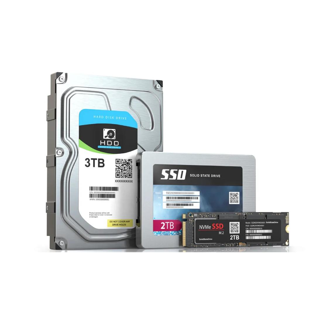 SSD və HDD kartlar