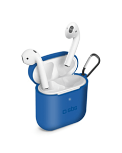SBS Airpods 1/2 Case Blue/ TEAPCOVB