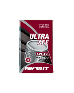 Моторное масло Favorit Ultra XFE SAE 5W-40 5Л Металл