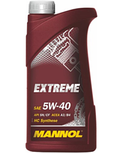 Моторное масло Mannol Extreme SAE 5W-40 1Л Special