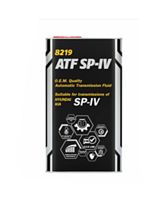 Трансмиссионное масло Mannol 8219 ATF SP-IV Металл 4 л