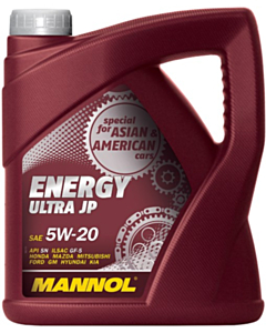 Моторное масло Mannol Energy Ultra JP SAE 5W-20 4Л Special