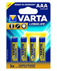 Батарейки Varta Longlife Extra 4103 Aaa4