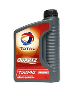 Mühərrik yağı Total Quartz Diesel 5000 15W-40 1L