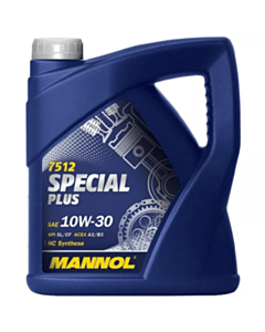 Mühərrik yağı Mannol 7512 Special Plus SAE  10W-30 4L Special