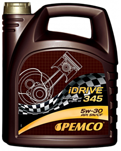 Моторное масло Pemco Idrive 345 SAE 5W-30 5Л Special
