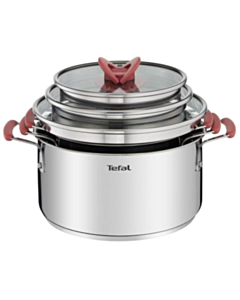 Набор кастрюль TEFAL Optispace 6 предметов