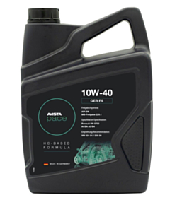 Моторное масло Avista Pace GER FS 10W-40 5Л