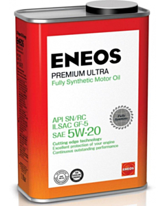 Моторное масло Eneos  Premium Ultra 5W-20 1L