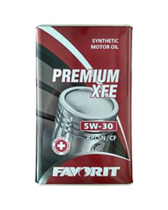 Моторное масло Favorit Premium XFE SAE 5W-30 5Л Металл