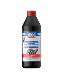 Sürətlər qutusu üçün yağ Liqui Moly Hypoid-Getriebeöl GL5 SAE 80W 1025 1 lt