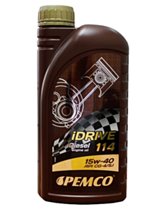 Моторное масло Pemco Idrive 114 SAE 15W-40 1Л Special