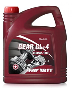 Sürətlər qutusu üçün yağ Favorit API GL-4 SAE 80W-90 4 lt