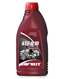 Sürətlər qutusu üçün yağ Favorit ATF Dexron III 1 lt