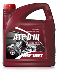 Sürətlər qutusu üçün yağ Favorit ATF Dexron III 4 lt
