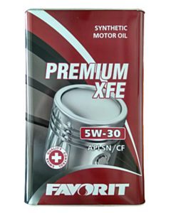 Моторное масло Favorit Premium XFE SAE 5W-30 1Л Металл