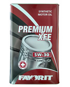 Моторное масло Favorit Premium XFE SAE 5W-30 4Л Металл