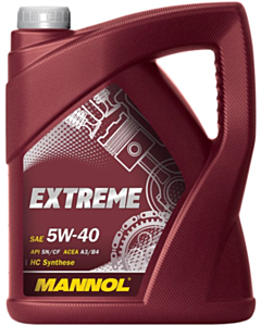 Mannol Extreme SAE 5W-40 5Л Special