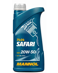 Моторное масло Mannol Safari SAE 20W-50 1Л Special