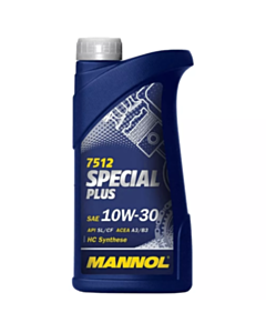 Моторное масло Mannol 7512 Special Plus SAE 10W-30 1L Special