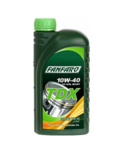 Моторное масло Fanfaro TDX Semi-Synthetic SAE 10W-40 1 lt Special