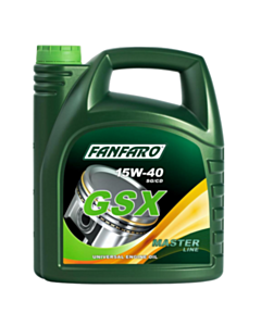 Моторное масло Fanfaro GSX Universal SAE 15W-40 5Л Special