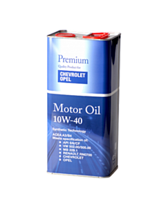 Моторное масло Fanfaro 6720 SN For Chevrolet-Opel 10W-40 5Л Металл