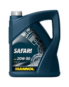 Моторное масло Mannol Safari SAE 20W-50 5Л Special