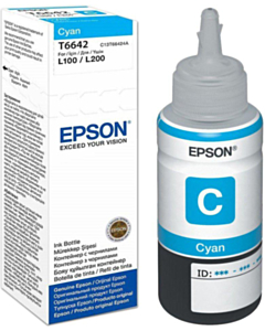 Kartric Epson L100/L200 Cyan (Blue) (C13T66424A)