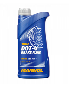 Əyləc mayesi Mannol 3002 DOT 4 0.5lt Plastic