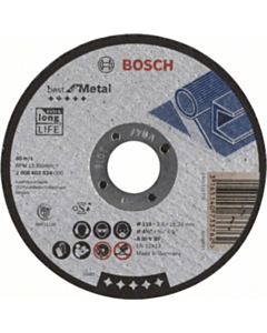 Диск отрезной Bosch Best Металл 115mm (2608603524)