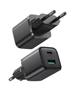 Joyroom 20W Dual Port Charger Black / L-QP207 
