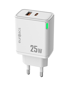 Адаптер Euroacs EU-MQ338 PD 25W ACHRBA842604 White