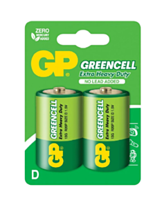 Батарейки GP Greencell (R20) 13G-U2