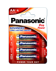 Батарейки Panasonic  LR6XEG/4BP BAT Pro Power 5410853038948