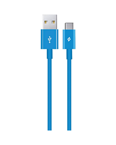 Кабель Ttec USB Type-A to USB Type-C 1.2 м 2DK12M Blue