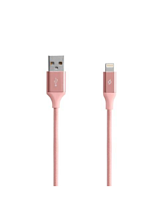 Кабель Ttech USB Type-A to Lightning 1.2 м 2DK16RA Rosegold