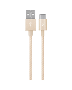 Кабель Ttec USB Type-A to USB Type-C 1.2 м 2DK18A Gold