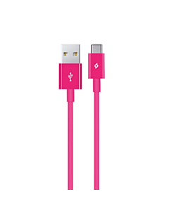 Кабель Ttec USB Type-A to USB Type-C 1.2 м 2DK12P Pink
