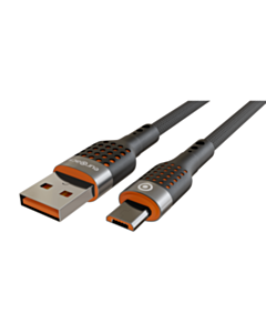 Кабель Euroacs USB Type-A to Micro USB 1 м EU-Z115A Black 