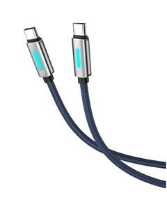 Кабель Euroacs EU-Z172  USB Type-C to USB Type-C 1 м ACHRKA440412 Blue