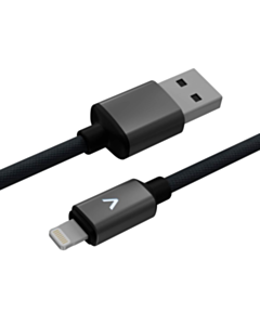 Кабель Euroacs EU-Z203 USB Type-A to Lightning Light 1 м ACHRKA842665 Black