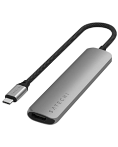 USB Hub Satechi 6in1 USB Type-C ST-P6SM Space Grey