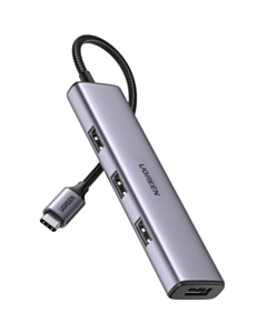 USB-хаб Ugreen USB 3.0 CM473_20841 Silver