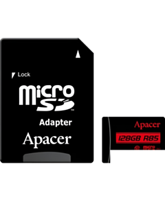 Карта памяти Apacer microSDXC 128 GB UHS-I U1 R85 Class 10 AP128GMCSX10U5-R