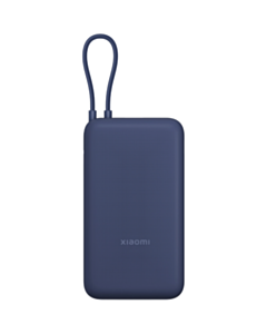 Power Bank Xiaomi 33W 20000 мАч Integrated Cable Blue PB2030MI / BHR8975GL