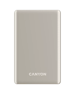 Power Bank Canyon OnPower 510 Slim Magsafe 10000 mAh Beige PD20W
