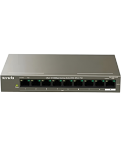 Коммутатор Tenda TEF1109P 8-63W 9 Port