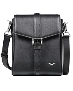 Сумка Vertu Mens Business Crossbody Black Leather Mini Messenger Bag HB-MR-N01-012-HW