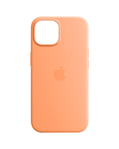 Qoruyucu örtük Apple iPhone 15 Silicone Case W/Magsafe Orange Sorbet MT0W3ZM/A